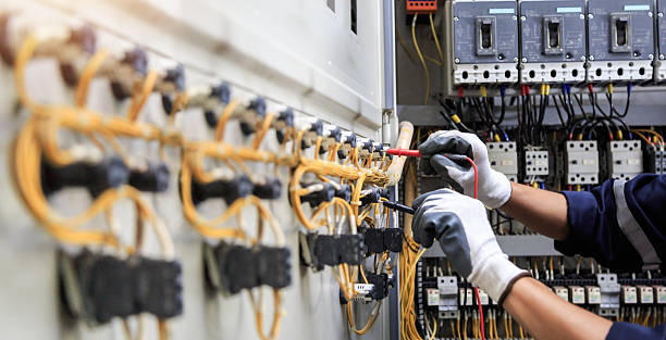 Professional Electrician technician working in Millis-Clicquot, MA